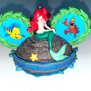 Disney Parks Little Mermaid Ear Hat Ornament